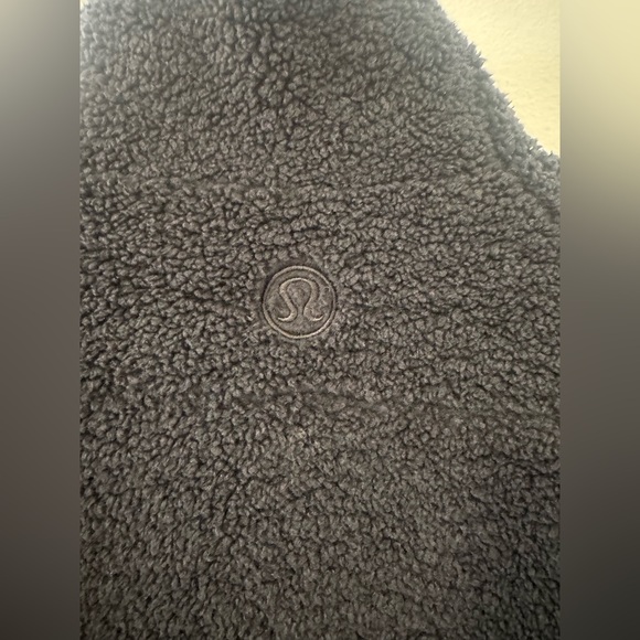 Lululemon Scuba Oversized Fleece Funnel-Neck Half-Zip Sherpa Sweatshirt Size M/L - Picture 4 of 10